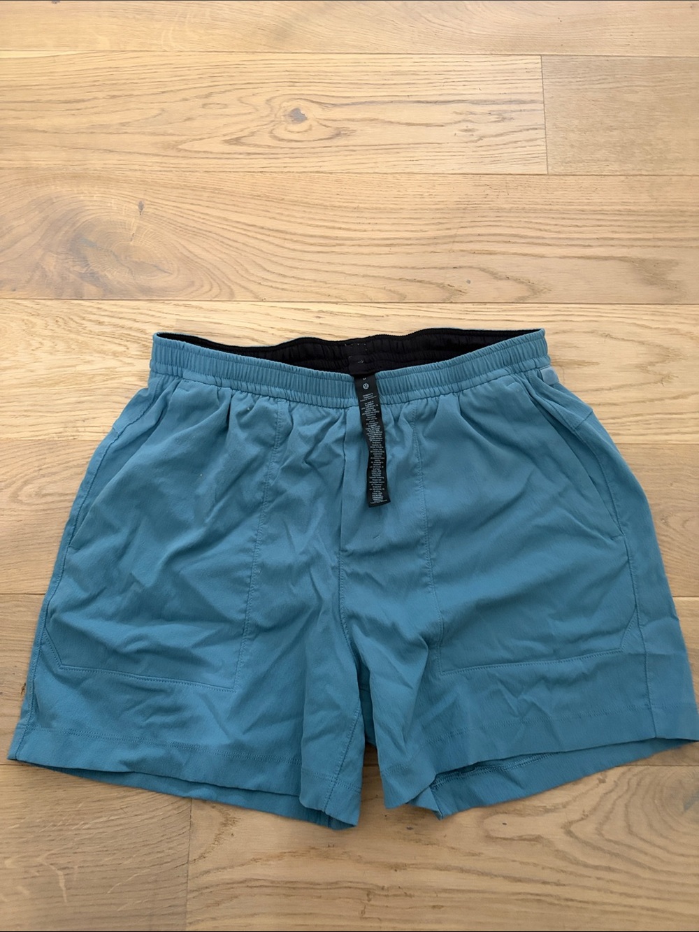 lululemon athletica Men's Teal Blue Athletic Shorts